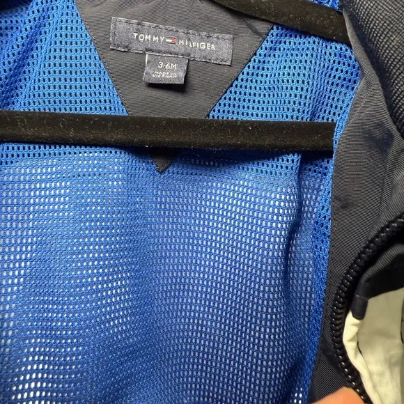 Tommy Hilfiger Navy and Blue Mesh Jacket kids - Picture 5 of 10